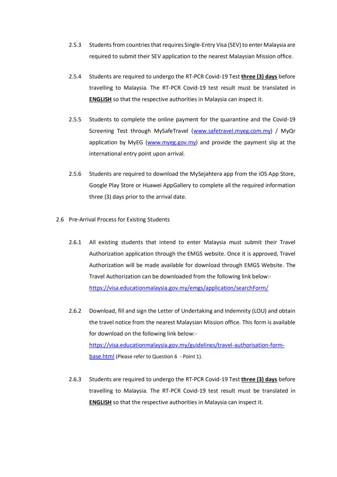 2021馬來西亞留學(xué)生入境實錘了！(圖5)